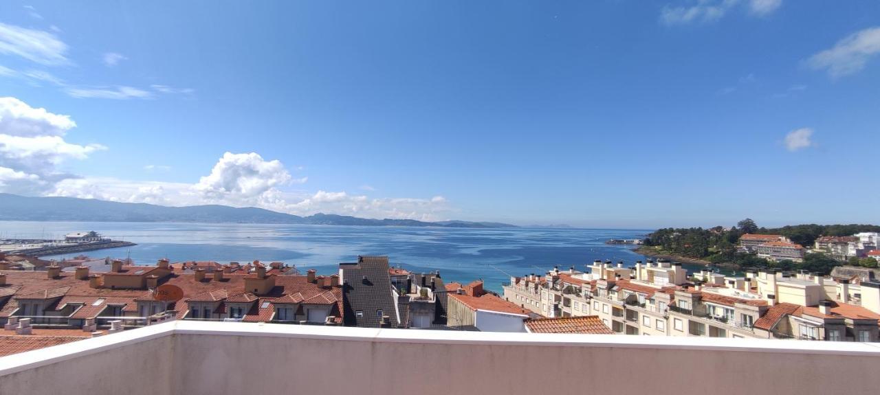 Apartament Atico Con Amplia Terraza Y Espectaculares Vistas Sanxenxo Zewnętrze zdjęcie