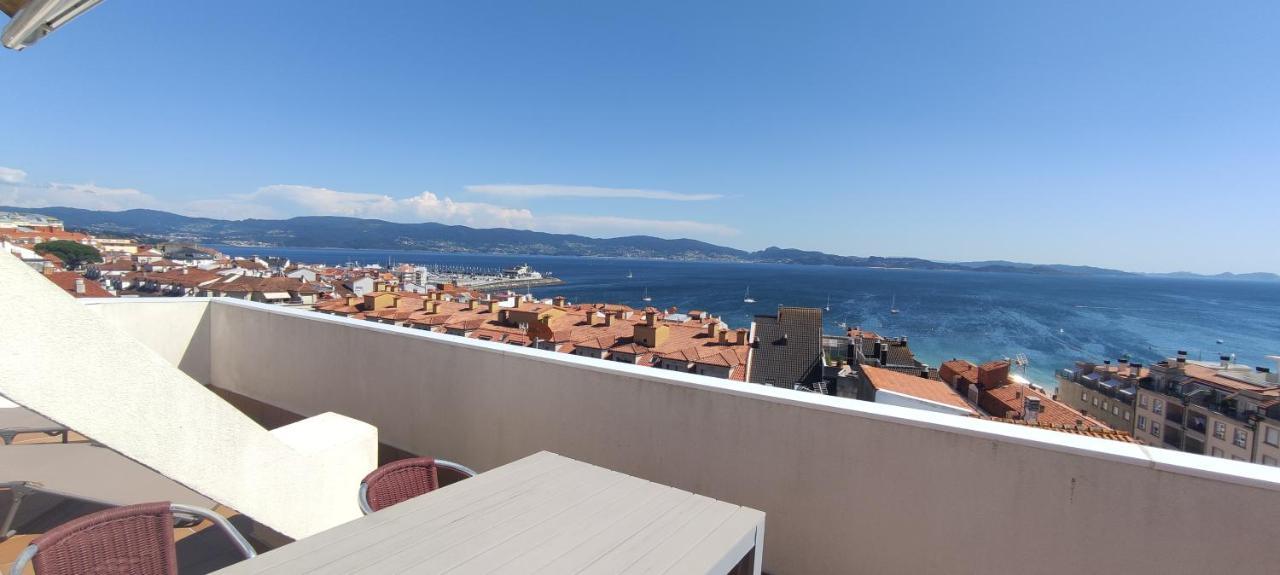 Apartament Atico Con Amplia Terraza Y Espectaculares Vistas Sanxenxo Zewnętrze zdjęcie