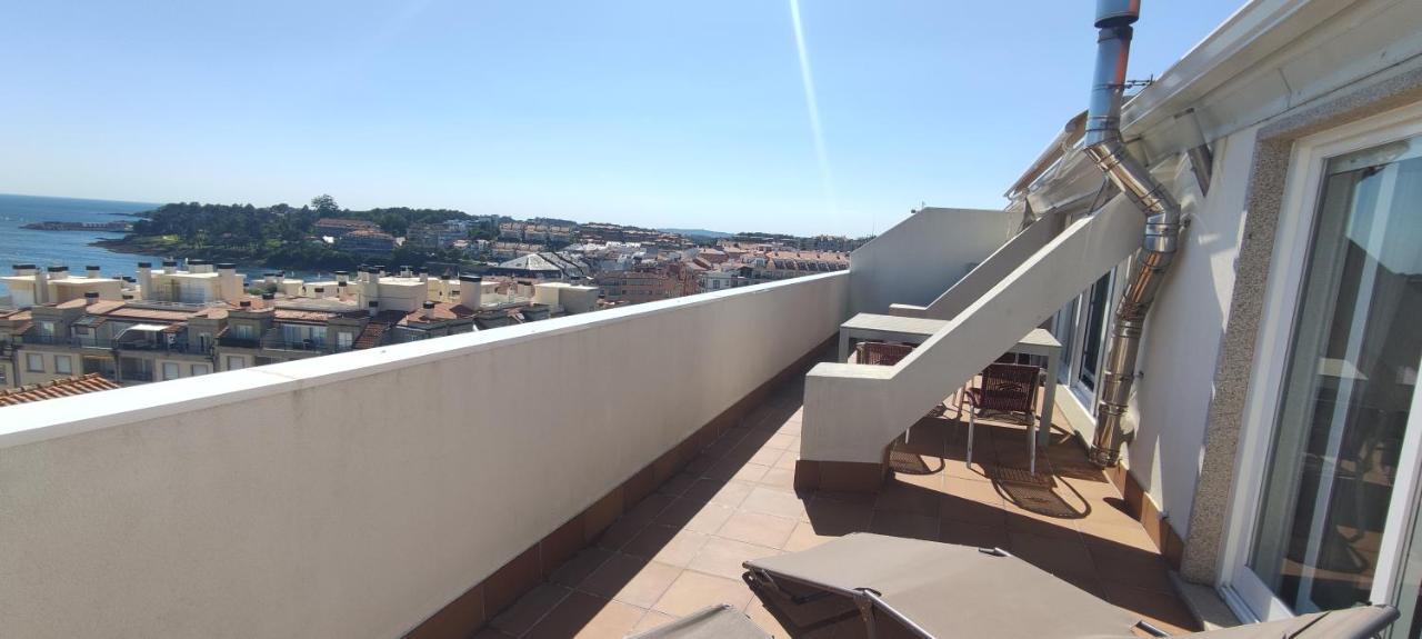 Apartament Atico Con Amplia Terraza Y Espectaculares Vistas Sanxenxo Zewnętrze zdjęcie